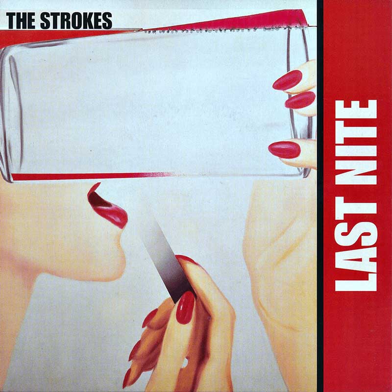 the strokes last nite album cover