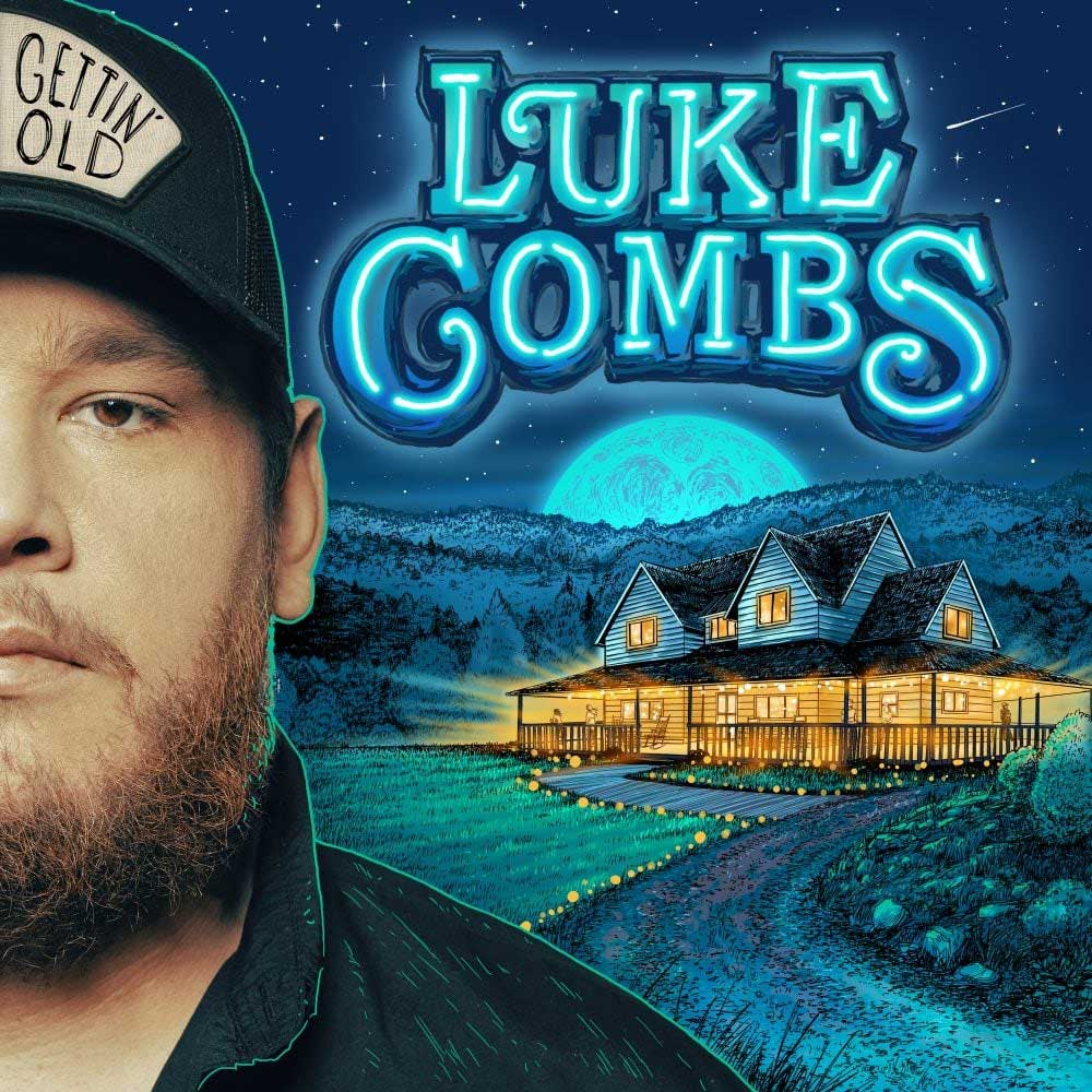 luke combs gettin old album cover